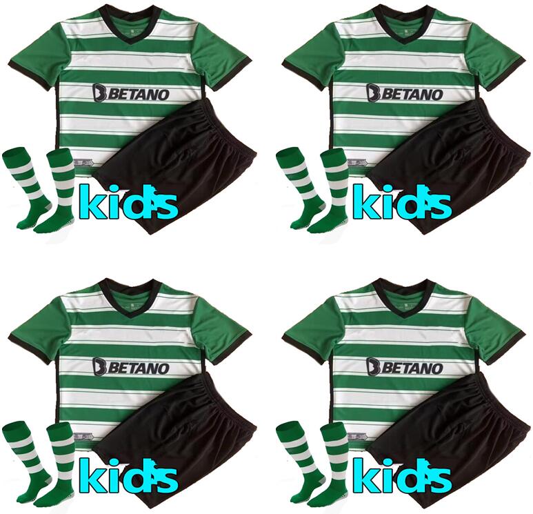22 23 Sportif CP Lisboa Soccer Jerseys Lisbon Special Jovane Sarabia Vietto 2023 2022 Club de football Men Kid Kid Maillots de Foot