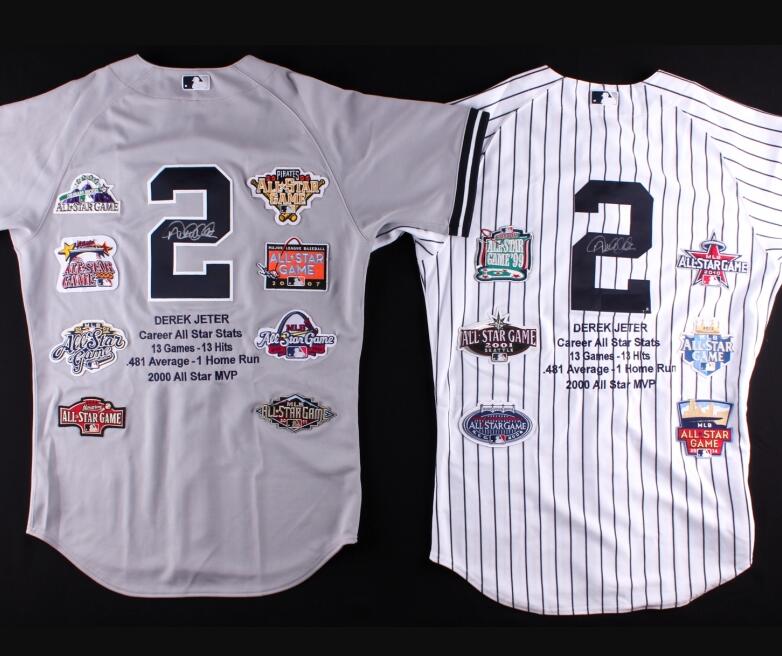 

Jeter Career Highlight Stat Home & Road Signed Autograph signatured Autographed auto signature in out door collection shirt jersey, Contact us