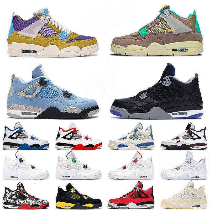 

Sail 4 4s Mens Basketball Shoes Black Cat White Cement What the Splatter Cactus Gray Men Women Sports Sneakers with Box, Wild things