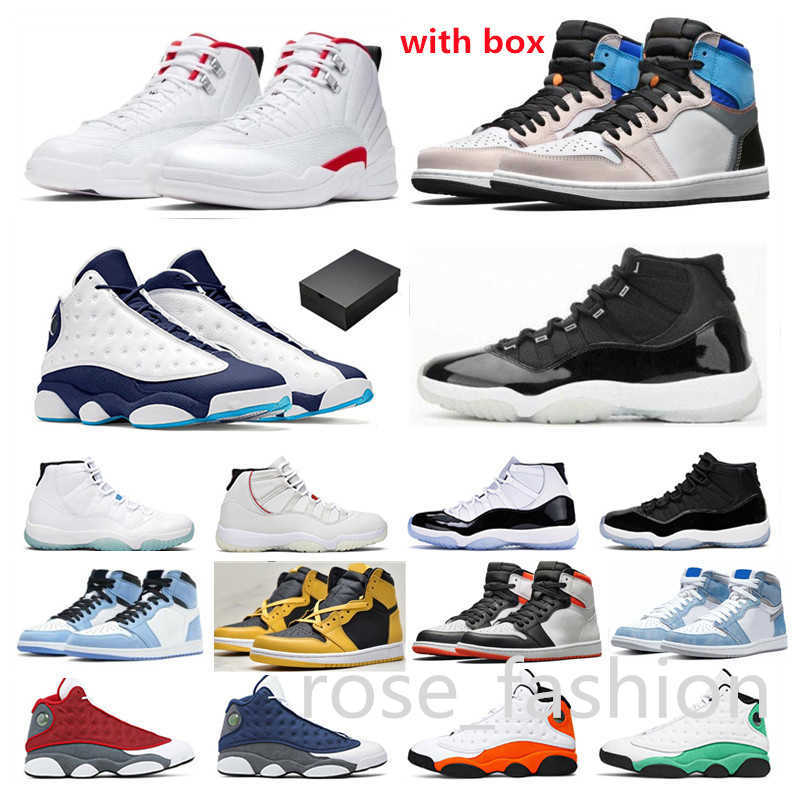 

13s Obsidian Powder White Blue Low IE bred Legend Basketball Shoes 1s Prototype Hyper Royal University 13 Starfish Red Flint 11s Jubilee