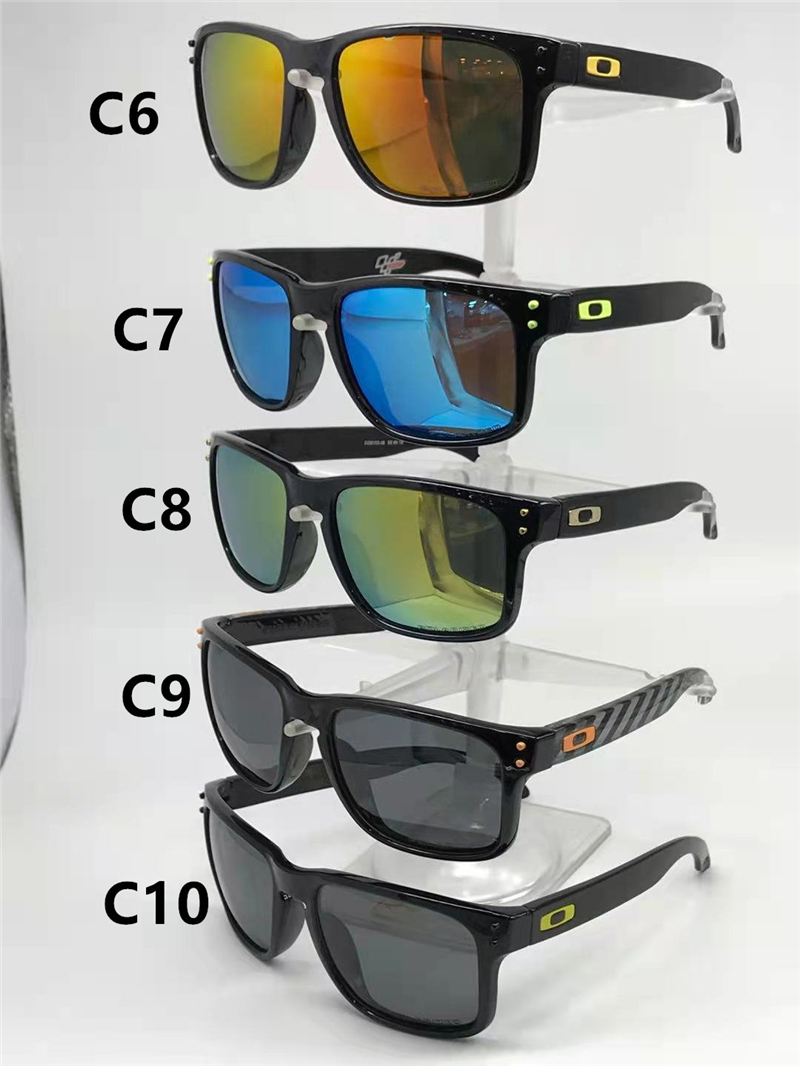Oakley Top Qualité Holbrook Lunettes De Soleil Polarisées Pour Hommes Designer Conduite Femmes Sport Lunettes 70 Couleurs 9102
