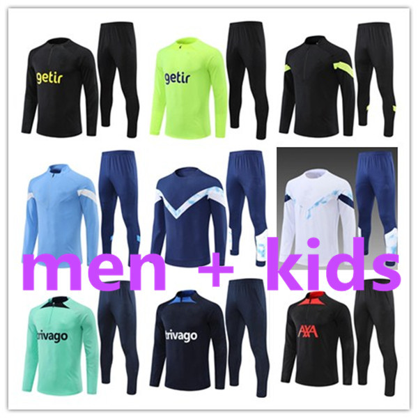 

ManchesterS City soccer jersey tracksuit training camiseta jerseys survetement chandal kit 22 23 2023 football men and kids baby