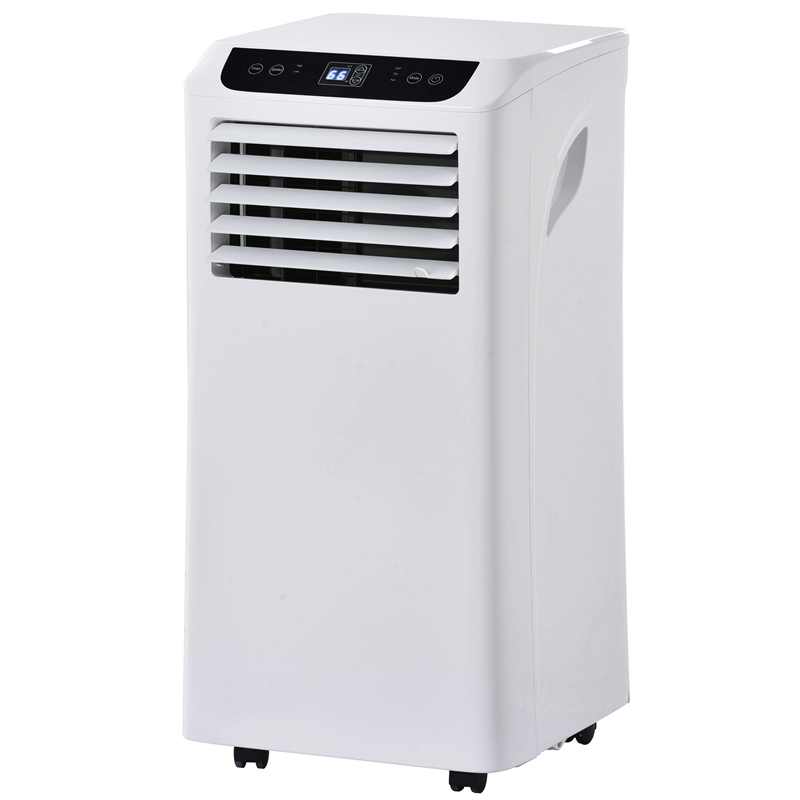 

Portable Air Conditioner with Remote Control 8000 BTU Compact Home AC Cooling Unit with Dehumidifier & Fan Modes Complete Window Mount Exhaust Kit 115V