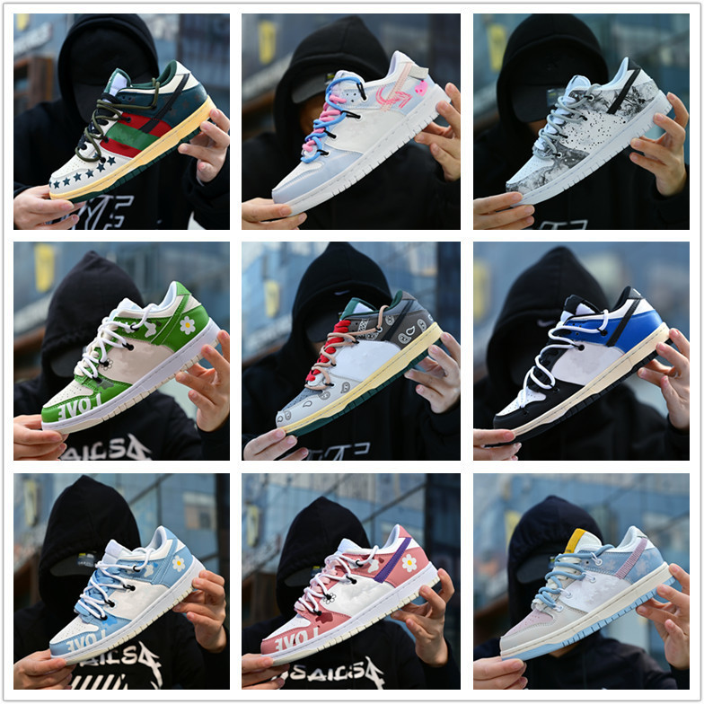 

Designers Men Retro Low Sports Running Basketball Shoes Luxury Women UNC Sneaker Dark Powder Blue White University Blue Skatebording Causal sports Leather Trainer, 22197207