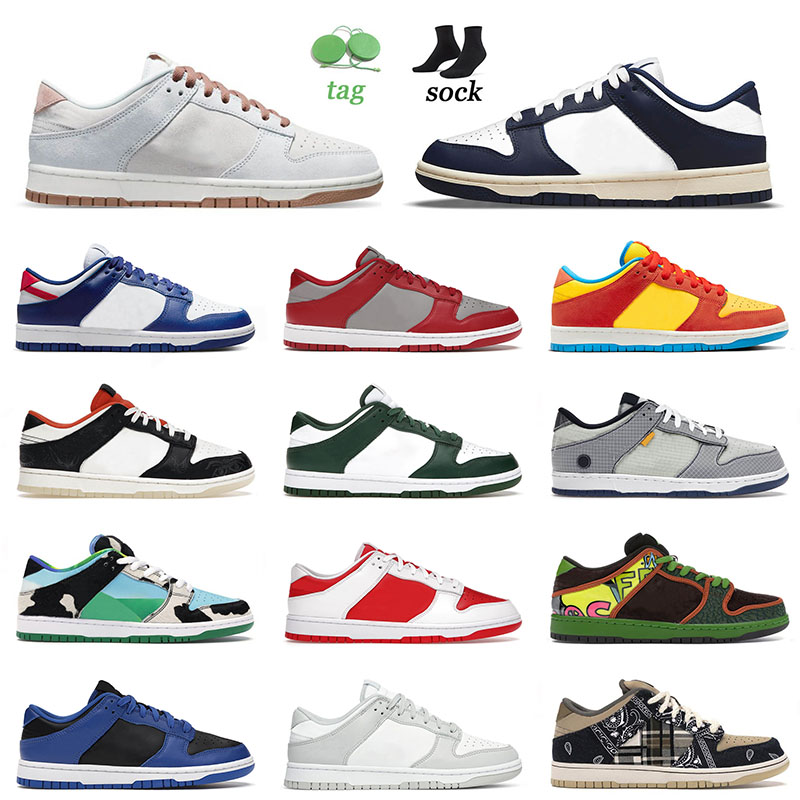 

Top Fashion Skate Low Running Sports Shoes Lows Fossil Rose Vintage Navy USA Harvest Moon Mummy Bordeaux Georgetown Sneakers, A1 unc 36-45