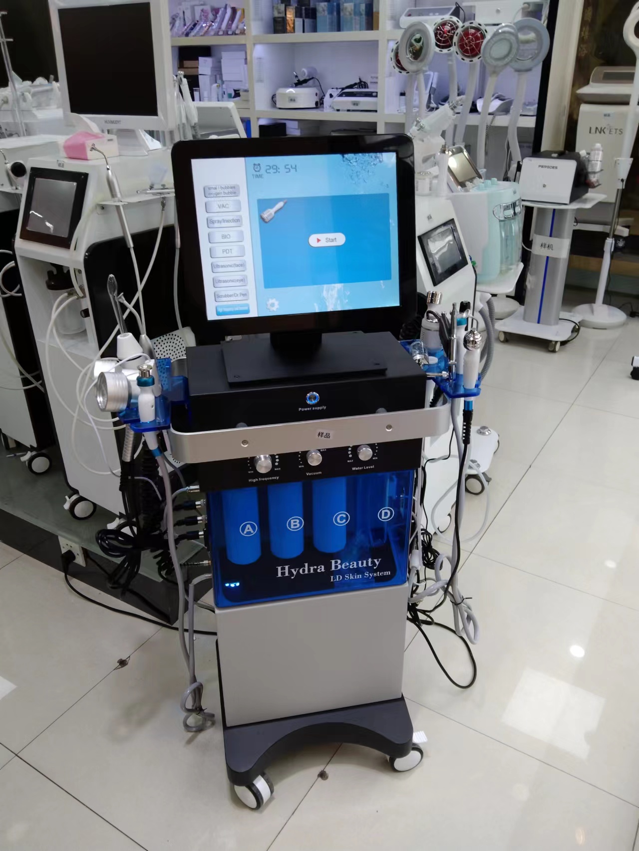

14 in 1 hydrafacial machine warranty 1 year free training