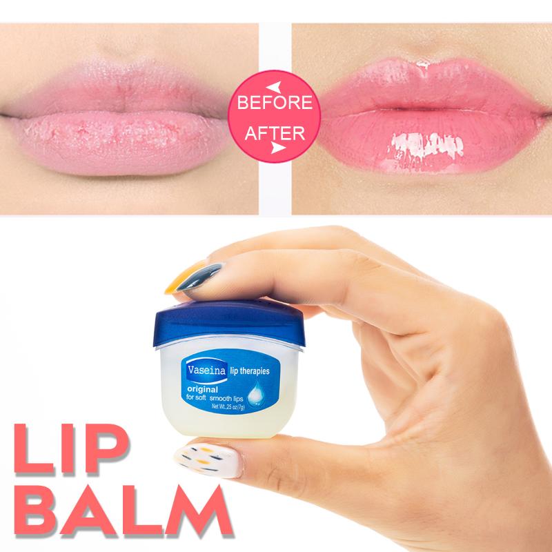 

Lip Balm 2pcs Pure Petroleum Jelly Skin Protect Moisturizer Cream For Body Face Natural Plant Organic Makeup Lipstick GlossLip