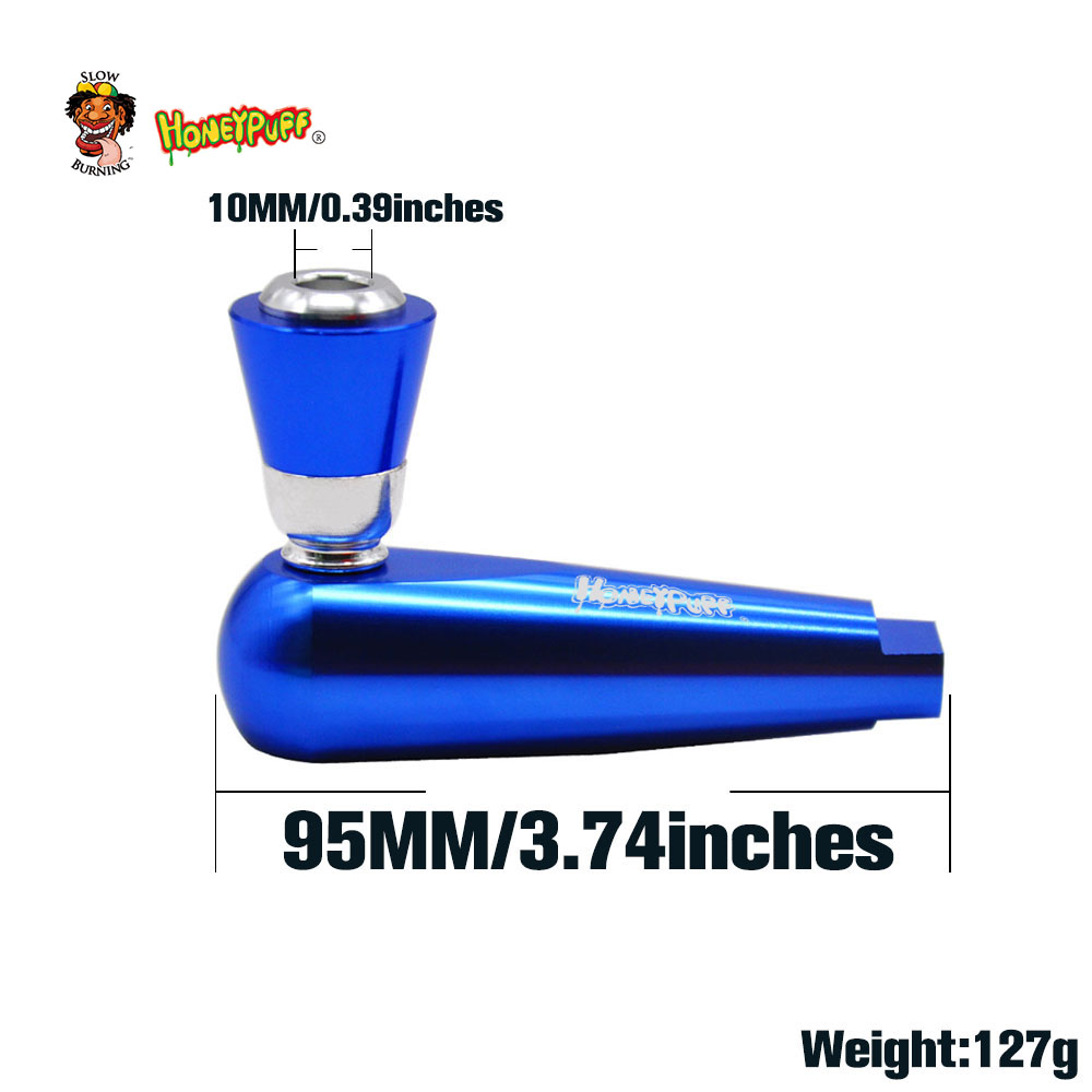 

Aluminum Smoking Accessories 95MM Metal Bowl Metal Tobacco Herb Hand Spoon pipe