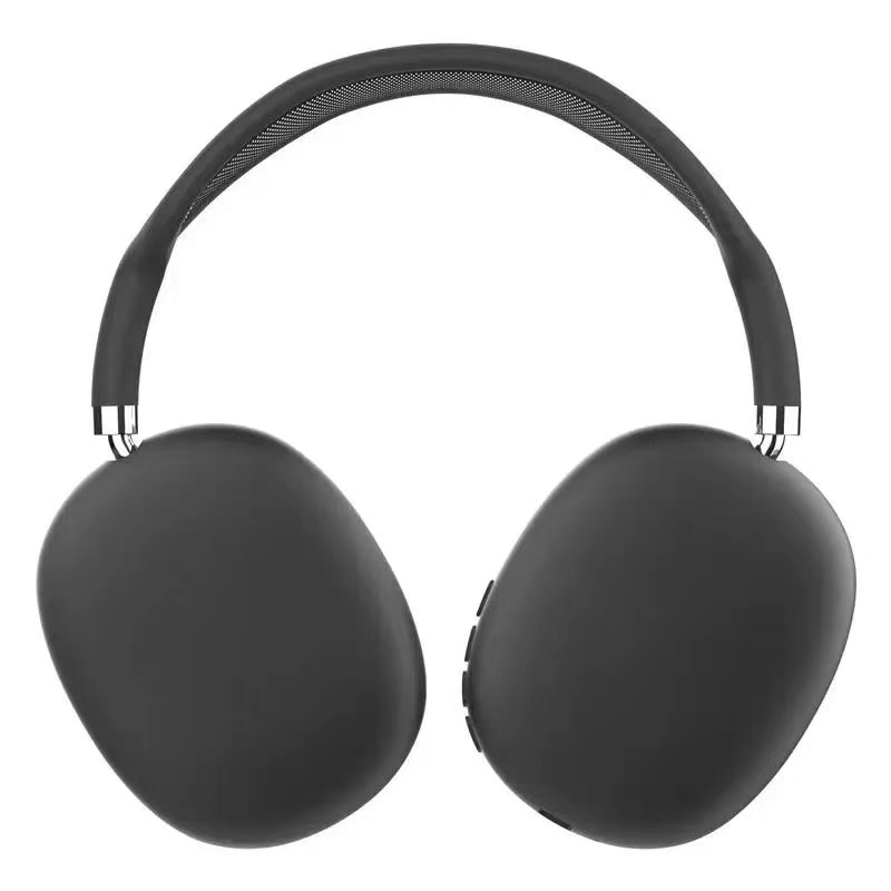 

Headphones head mounted Max Earphones Wireless Bluetooth Computer Gaming Headset With noise canceling function, Black