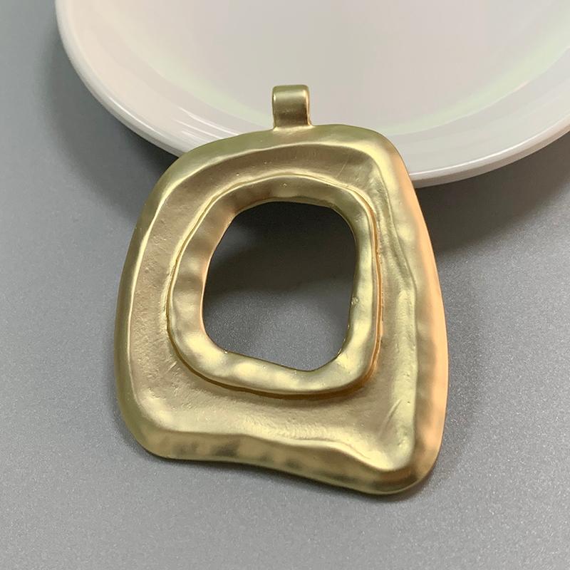 

Pendant Necklaces Piece MaGold Boho Large Open Hollow Charms Pendants For Necklace Jewellery Making Accessories 69x52mmPendant