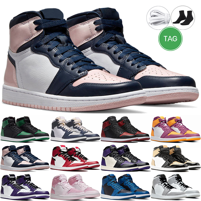 

Basketball Shoes retro University Military Blue Volt Rust Hyper UNC Royal Court Purple Panda Obsidian Bubble Gum Men Women Mens Ooutdoor Sports Trainer sneaker, #15