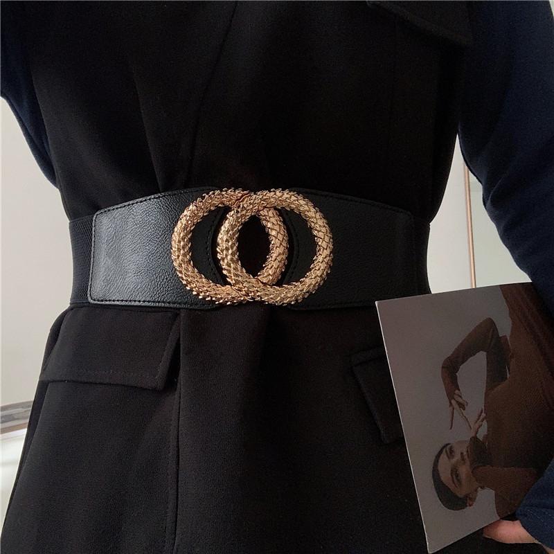 Belts Plus Size Corset Belt Elastic Waist For Women High Quality Ladies Dress Cummerbunds Stretch Cinturon Mujer Wide WaistbandBelts