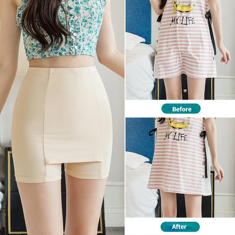 

Women's Panties Women Safety Pants Under Skirt Dress Cycling Shorts Ladies Female Slimming Seamless Underwear White Cool SummerWomen's