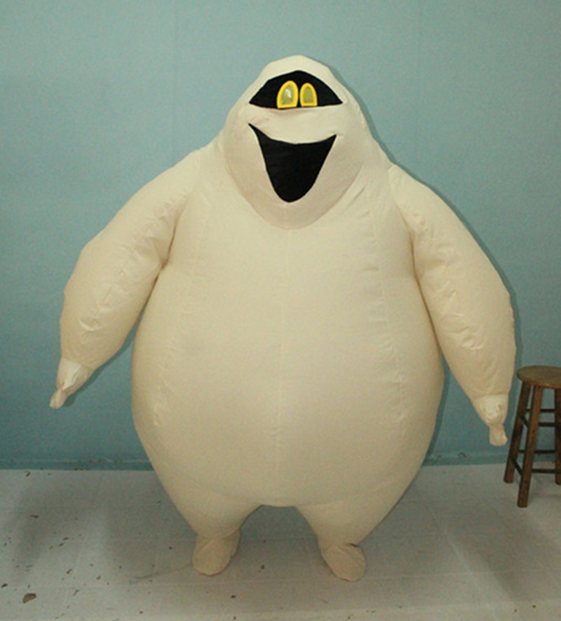 

Mascot doll costume 2M Monster Mummy Inflatable Mascot Costume Snowman Fancy Dress Adult For Halloween Party event Costume Movie Character, 2m tall mummy mascot