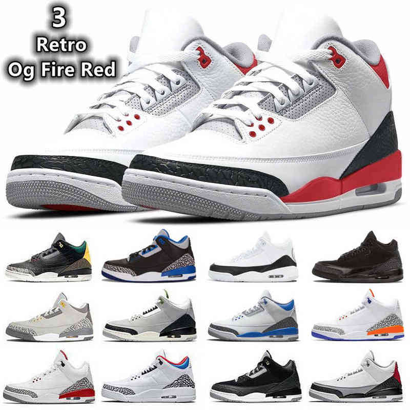 

Jumpman 3s Mens 3 Cardinal Og Fire red Basketball Shoes fragment pine green patchwork cement tinker varsity royal pure Infrared cool grey, Pay for box