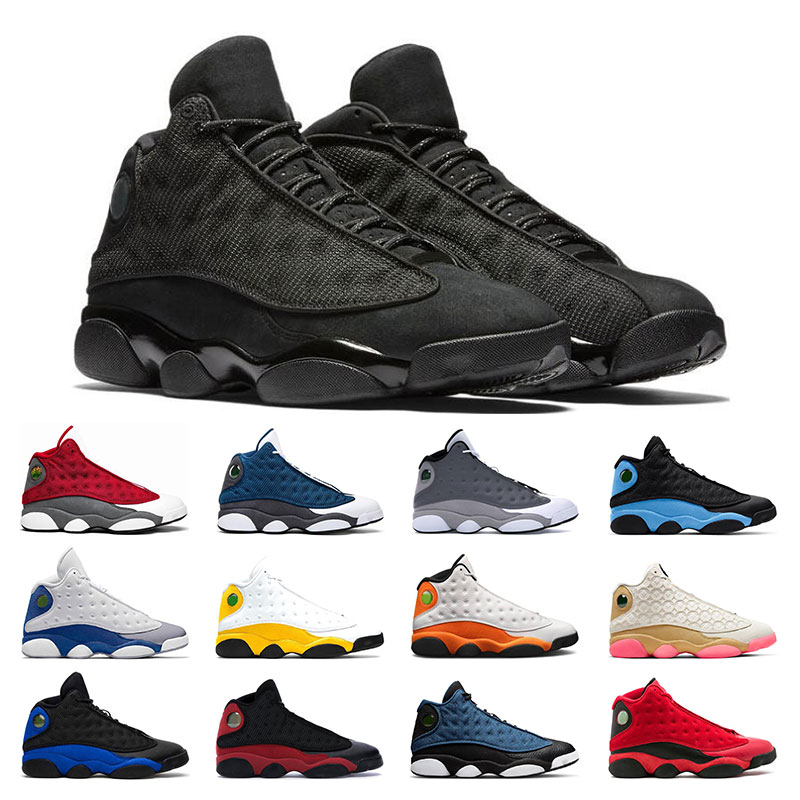 

Men Sneakers Jumpman 13 Basketball Running Shoes 13s University Blue Red Flint Hyper Royal Black Cat Court Purple Atmosphere Grey Womens Sports Trainers, 10 bred