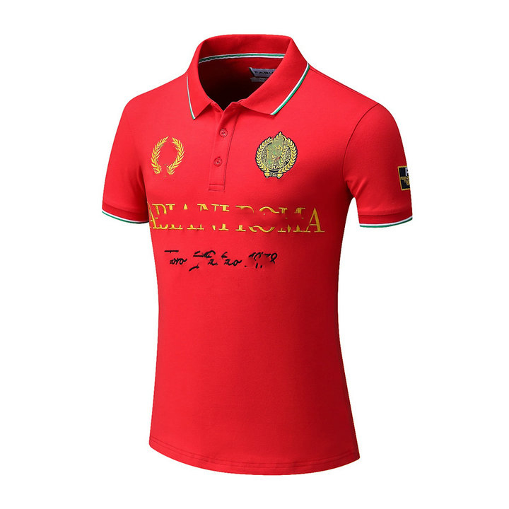 2022 Polo de créateur à rayures Bee broderie florale pour hommes à manches courtes à manches courtes et à la marque de mode