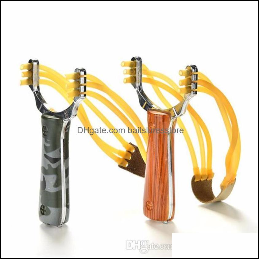 

Hunting Slingss Sports Outdoors Powerf Slings Sling S Aluminium Alloy Bow Catapt Outdoor Game Camouflage Slin Dcs