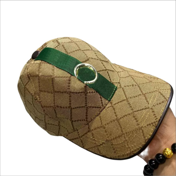 

Designer Hat Basketball Cap Women Mens Print Hats Luxurys Caps Casual Bonnet Beanie Adjustable Fitted G Hat Womens Sunhat 2203221D, Black