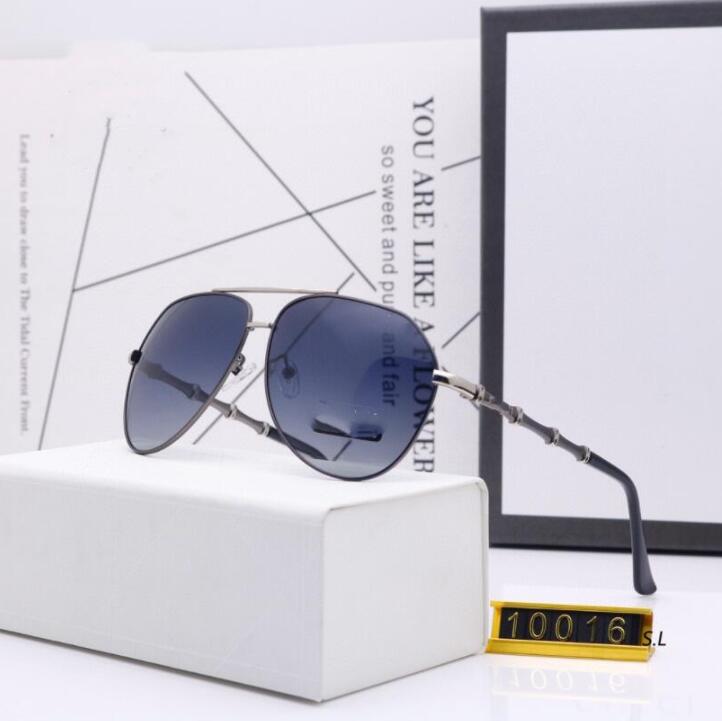 

Classic Round Sunglasses Brand Design UV400 Eyewear Metal Gold Frame Sun Glasses Men Women Mirror 0372 Polaroid glass Lens