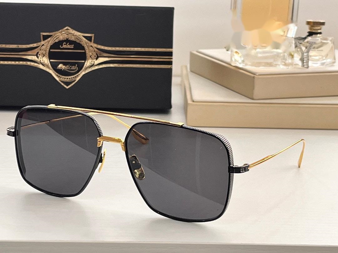 Sunglasses For Women Men Summer 141D-A-05 Style Anti-Ultraviolet Retro Plate Square Full Frame Fashion Eyeglasses Random Box