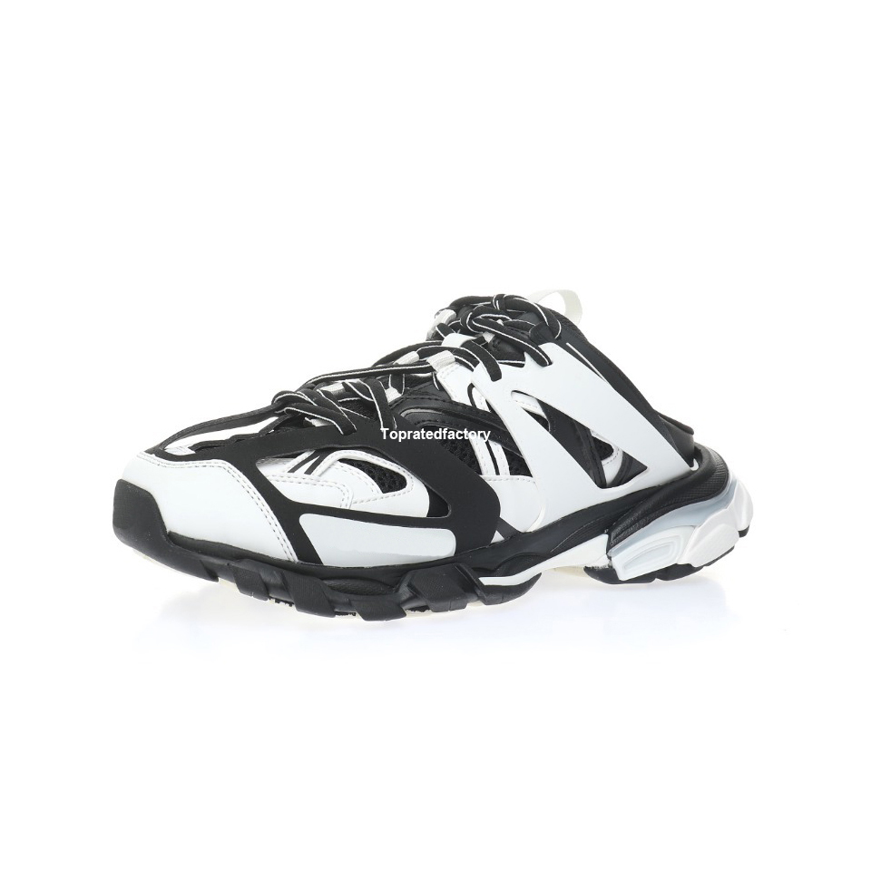 Piste Mule pour Hommes Sandales Hommes Designer Sandles Femmes De Luxe Pantoufles Femmes Paris Slide Chaussure Homme Diapositives Slip-On Chaussu