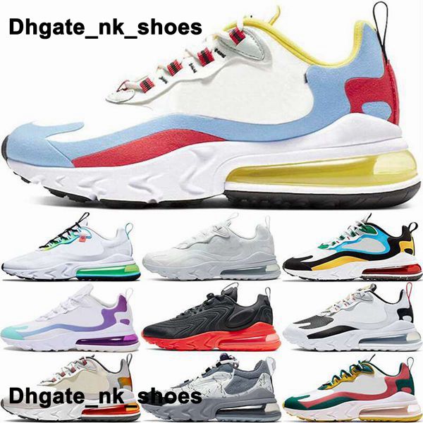 

270 React Runnings AirMax270 Sneakers Trainers Max Shoes Air Size 12 Us Mens Women Blue Zapatos Casual US12 Orange Eur 46 Big Size Red Purple Tennis Zapatillas White