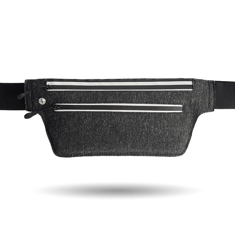 

Waist Bags Men Outdoor Sport Waterproof Fanny Pack Women Run Bum Bag Lightweight Breathable Phone Storage Travel Hidden Belt BagWaist, Black