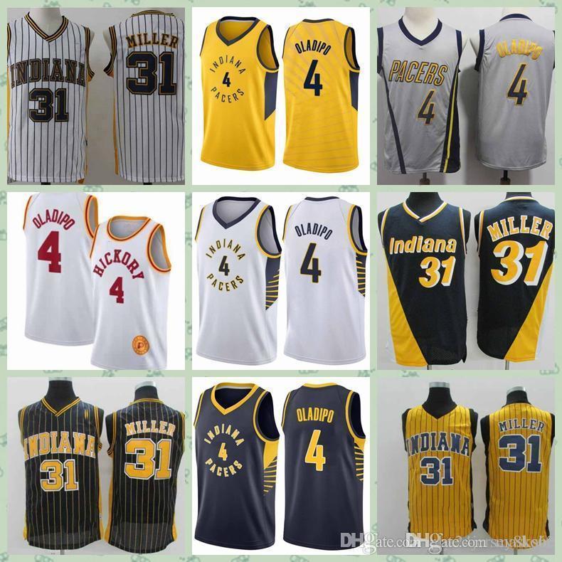 

basketball jerseys Men Indiana's Pacers's Victor Oladipo Reggie Miller The swing man sewed and emb''nba''Jerseys