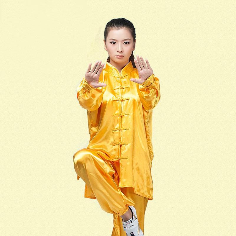 

Ethnic Clothing Tai Chi Martial Arts Adult South Korean Silk XS-XXXL Multicolor Clothes Performance Wear Suit Kung FuEthnic