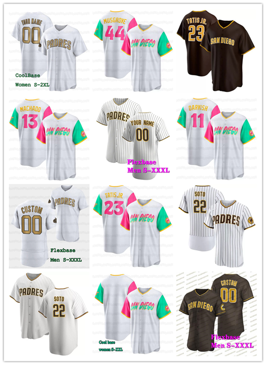 

22 Juan Soto San Diego Fernando Tatis Jr. 2022 City Connect Jersey All star Padres Manny Josh Hader Jake Cronenworth Joe Musgrove Ha-Seong Kim Sean Manaea Mike Clevinger