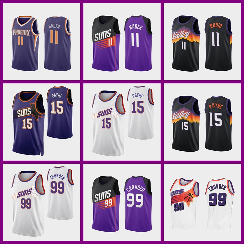 

Basketball Jersey Phoenix''Suns''men 99 Jae Crowder 11 Abdel Nader 15 Cameron Payne men women youth 2022 0708, Nik