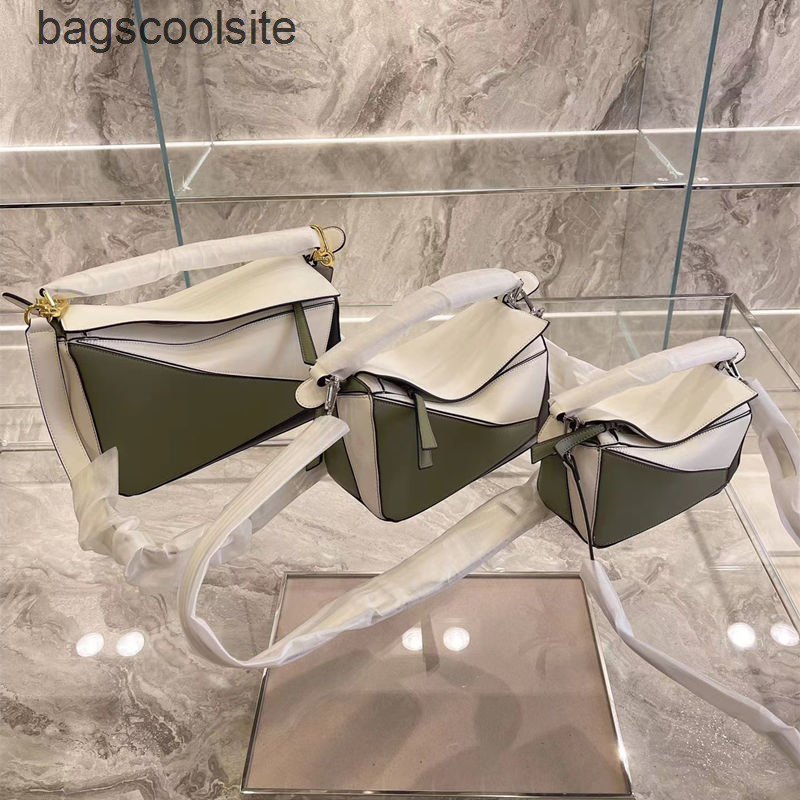 Grand sac Crossbodybody Loews Woman Handbag Sacs Puzzles en cuir 2022 Designer de taille d'←paule K68B