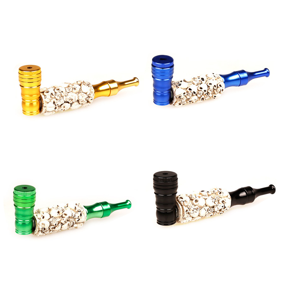 

factory supply Resin skeleton smoking pipe cheap tobacco pipes