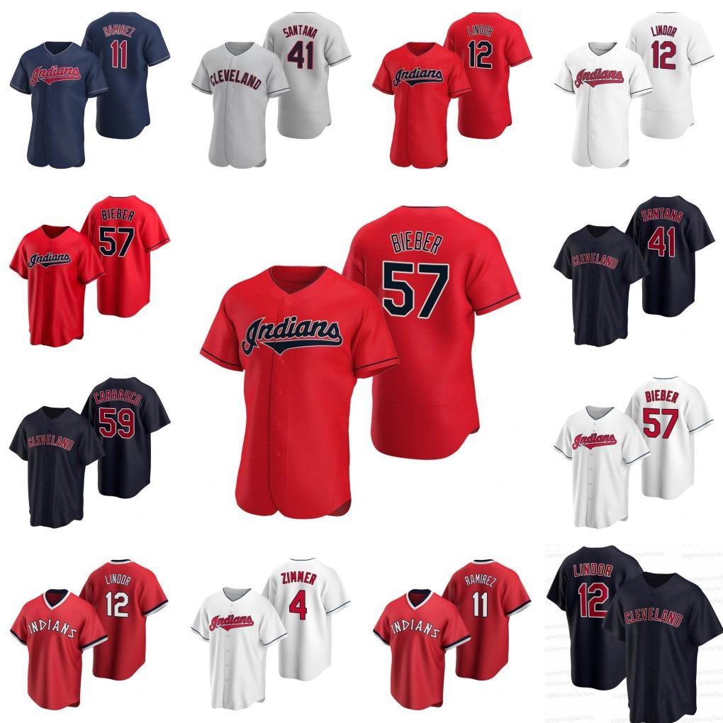 

Custom Indians Francisco Lindor 20 21 Cleveland Jersey Jose Ramirez Roberto Perez Shane Bieber Franmil Reyes Oscar Mercado baseball jerseys, Colour 10