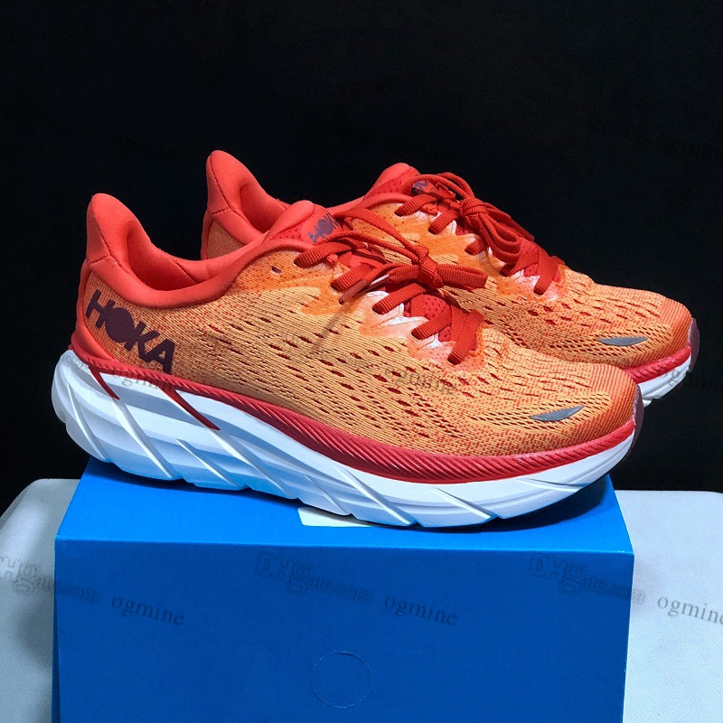 

2022 woman men Athletic shoes HOKA ONE ONE Clifton 8 Runner Shoe training Sneakers Accepted Shock absorption womens road jogging mens for gym 36-45, Hello