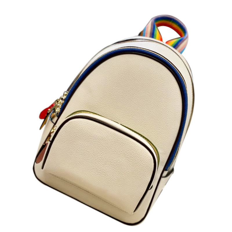 

Fashion Designer Backpack Bags High Quality Leather Large Women Shoulder Bag Women's Handbag Mini Backpacks Lady Messenger 0614, Light yellow