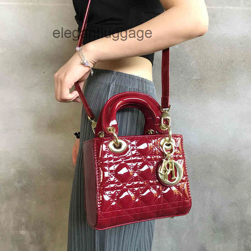 

Bags Handbags designer brand christains Bags Women's 2022 Style Small Fragrance Diana Lingge Chain Single Shoulder Diagonal Mini XCZC, Sky blue