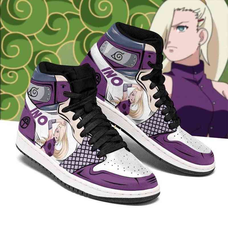 

Ino Yamanaka Shoes Symbol Costume Boots Anime Sneakers, Others