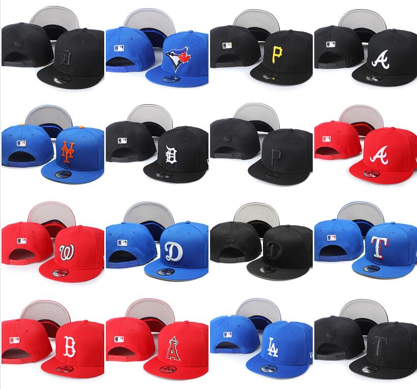 

2023 Good Quality Fan's Popular Letter Flat Snapback  Caps Men's Sport All Team Baseball Hats Fashion Bones Chapeau Nidie Dhlovely