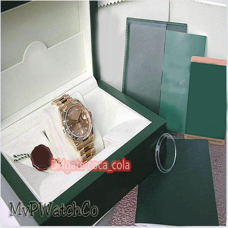 

Luxury fashion watch waterproof NEW Factory Automatic Movement 36MM YELLOW GOLD CHAMPAGNE PRESI DENT #118238 with original box Diving Watch