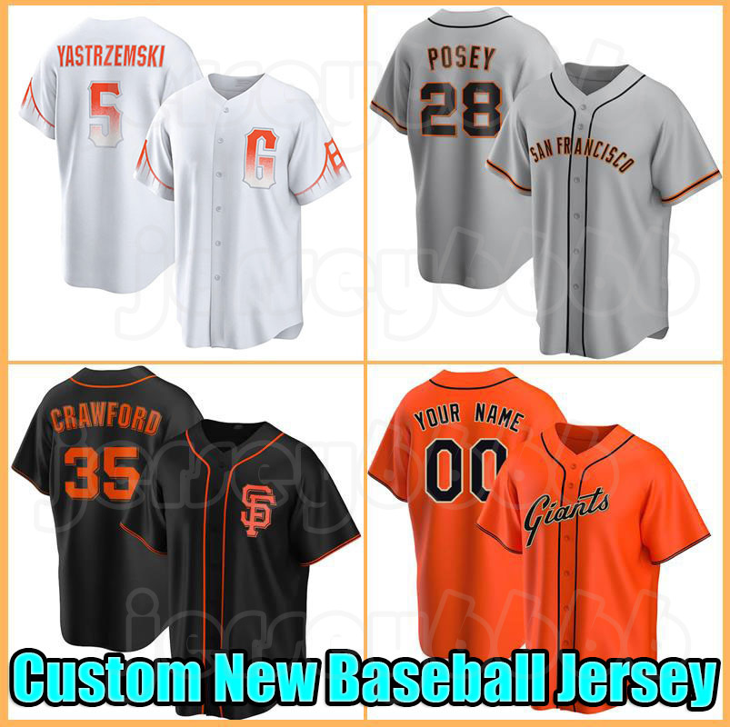 

28 Buster Posey Baseball Brandon Crawford San Francisco 2022 City Connect Jersey Giants Mike Yastrzemski Will Clark Brandon Belt Austin Slater Joc Pederson, Men custom cool base(j r)