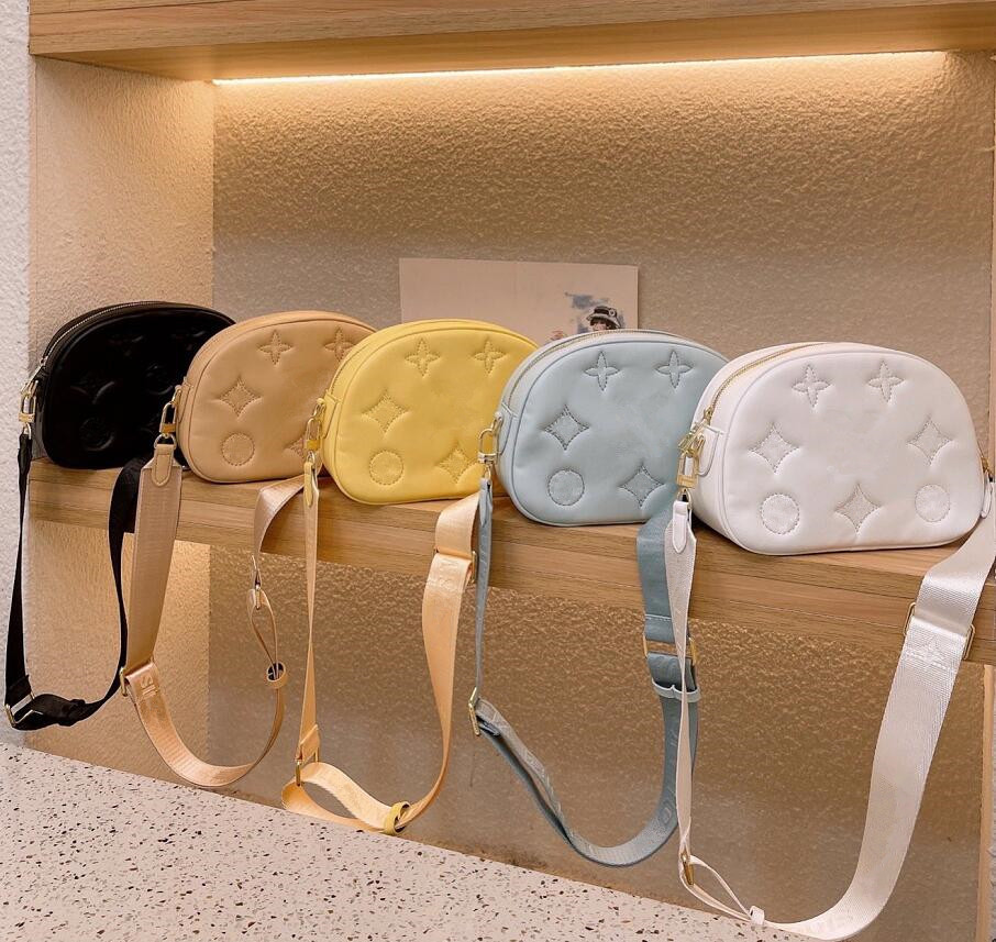 

NEW WAVE MULTI-POCHETTE Women Designer Crossbody Bag Fashion Woman Cross Body Bags Quilted Twin Sets Mini Handbag Chain Round Coin Purses Luxury Shoulder Purse, Sky blue