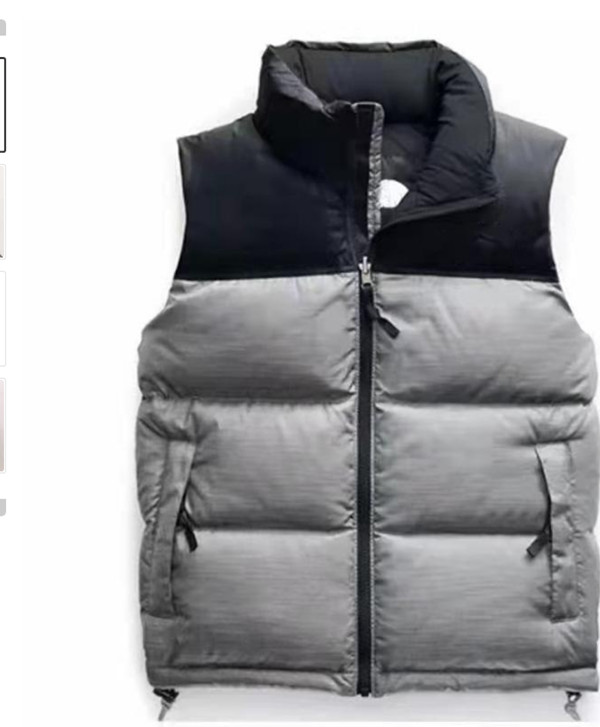 

Fashion Men vest Down cotton waistcoat designs Mens and women's No Sleeveless Jacket puffer Autumn Winter warm Hoodie Thick clothing Detachable hat designer jacket, Champagne