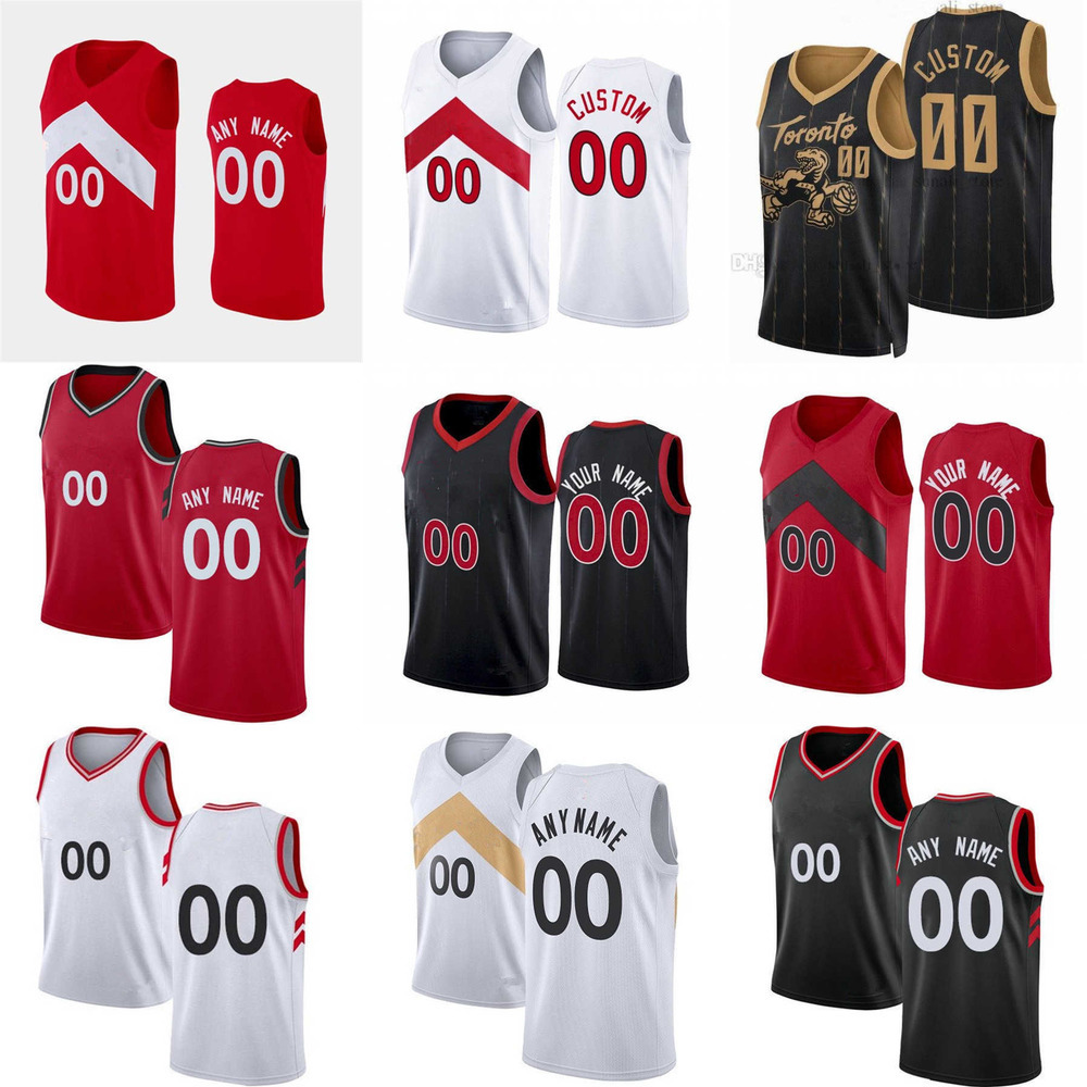 75th Custom Jersey Toronto''Raptors''men Women Youth 1 Goran Dragic 22 Malachi Flynn 11 Justin Champagnie 45 Dalano Banton Basketball Jerseys Bla