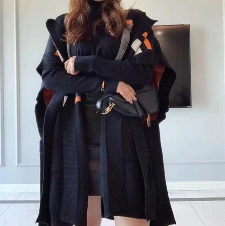 

Autumn/winter 2022ss New fashion designer women's knits wear high edition College style cardigan Hoodie casual loose matching striped sweater top, Khaki