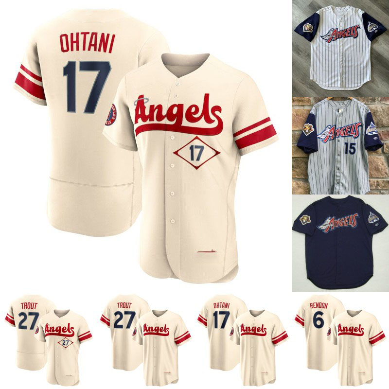 

Los Angeles #17 Shohei Ohtani Angel 2022 City Connect Jersey Mike Trout Kurt Suzuki Noah Syndergaard Tim Salmon Garret Anderson Troy Glaus Mo Vaughn David Eckstein, Mens flex base red 1