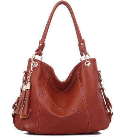 

Evening Bags Bag 2022 new tassel high-capacity women's bag Korean fashion one shoulder diagonal straddle portable 220211, Black