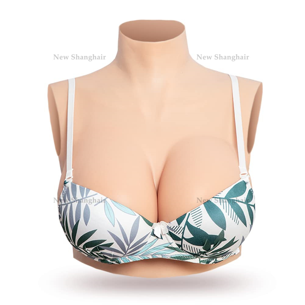 

Silicone Breastplate Breast Forms for Crossdressers B C D E G Cup False Breasts Breastplates Transgender Drag Queen Cosplay BS2TH