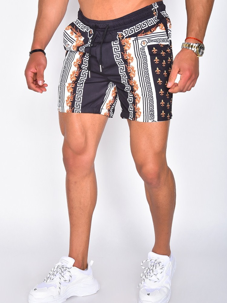 Maillots de bain de marque Shorts vêtements maillots de bain pour hommes tronc court de haute qualité imprimé pantalons de plage amples hommes pa